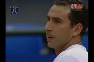 Albert Costa vs Roger Federer - 2004 Rome 2R Highlights