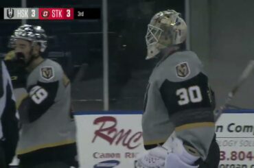 HIGHLIGHTS: Stockton Heat 3, Henderson Silver Knights 4 (OT) - January 22, 2022