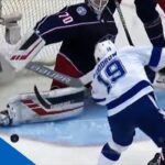 Barclay Goodrow Scores Just 16 Seconds Into 2nd Period Against Blue Jackets