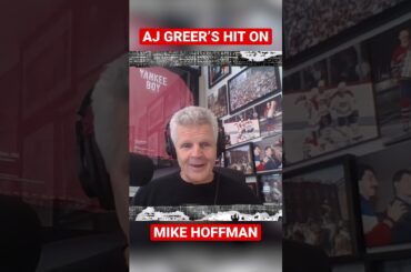 A.J. GREER’S hit on Mike Hoffman!