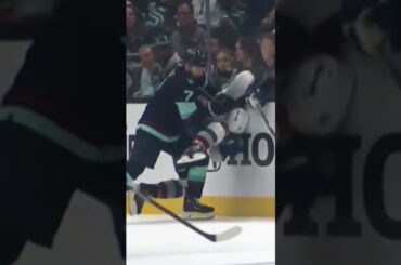 Jordan Eberle boarding on Andrew Cogliano