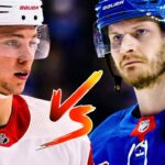 Moritz Seider VS Jacob Trouba | The BIGGEST HITS