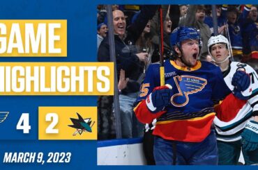 Game Highlights: Blues 4, Sharks 2