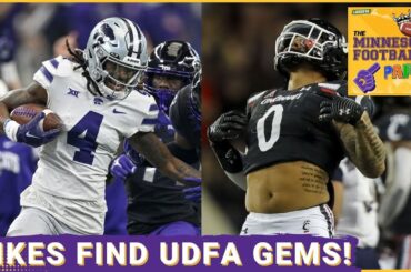 Minnesota Vikings ROOKIE Depth Chart & UDFA Steals | The Minnesota Football Party