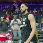 Alex Nedeljkovic scoring a goal... for the other team