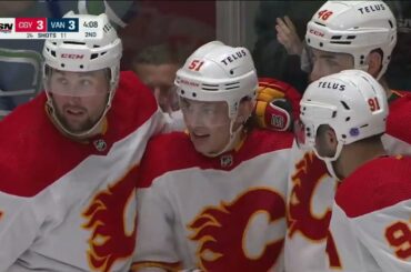 Troy Stecher 3-3 Goal vs Vancouver Canucks | March 31st, 2023 | Calgary Flames