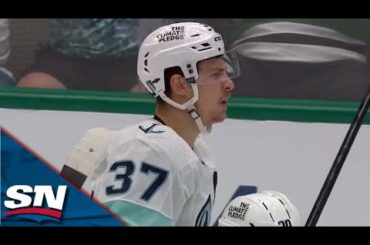 Kraken's Yanni Gourde Turns And Fires OT Winner Top Corner To Stifle Stars' Game 1 Comeback
