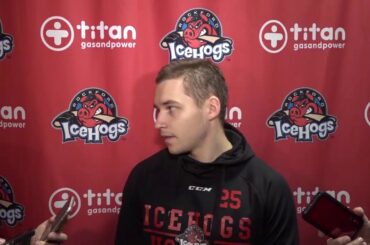 IceHogs Postgame: Philipp Kurashev - 11/6/19