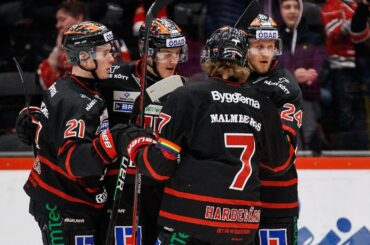 Jani Lajunen styr in 2-1-pucken mot Växjö Lakers