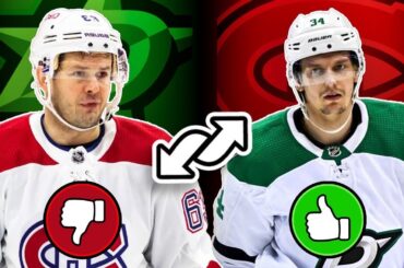 Who Won the Evgenii Dadonov for Denis Gurianov Trade? | Canadiens/Stars NHL Trade Breakdown