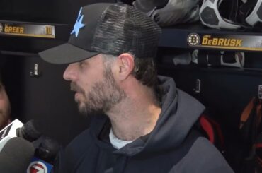 David Krejci is asked about his future before game 7 vs Panthers