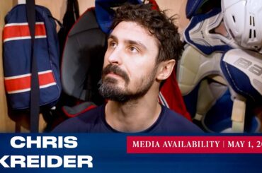 New York Rangers: Chris Kreider Pregame Media Availability | May 1, 2023