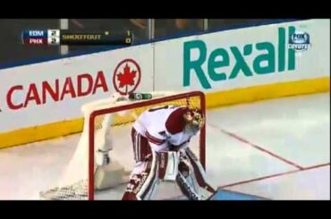 Sam Gagner sick shootout goal vs Coyotes - NHL 23/2/13