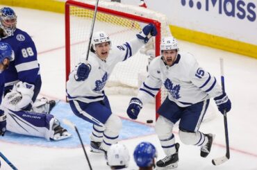 KERFOOT GAME 4 OT WINNER vs Tampa Bay Lightning w/Joe Bowen (24/4/2023)