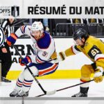 Faits saillants, match no 1 Golden Knights vs Oilers