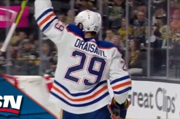 Oilers' Leon Draisaitl Does It All Himself With FOUR-GOAL Night vs. Golden Knights
