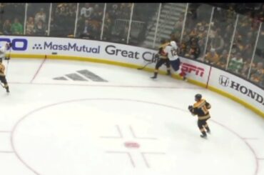 Tomas Nosek elbowing on Eric Staal - Tough Call Suspension Recommendation