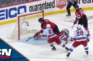 Devils' McLeod Breaks The Ice In Game 7 Off Relentless Forecheck By Palat