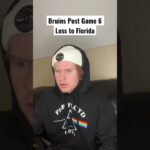 Boston Bruins vs Florida Panthers Post Game 6