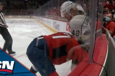 Brendan Lemieux And Beck Malenstyn Assessed Majors After Getting Into A Tussle