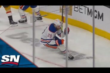 Oilers' Leon Draisaitl Strikes For The FOURTH Time In Game 1 vs. Golden Knights