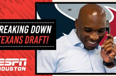 NFL Draft EXPERT Breaks Down EVERY TEXANS PICK from the Draft! | ESPN Houston
