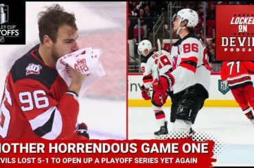 Devils Got Shutdown in Game One...Did The Referees Cost Them?; Timo Meier's Impact Was Missed