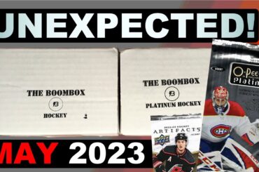 This Product CARRIED THE BREAK!?! - Opening The BOOMBOX Platinum Hockey + BOOMBOX Hockey - May 2023