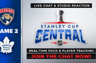 Florida Panthers vs. Toronto Maple Leafs | Live Chat | Game 2 | NHL Playoffs