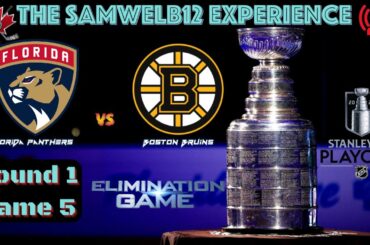 Florida Panthers vs. Boston Bruins | Live NHL Playoffs - GAME 5 | ROUND 1
