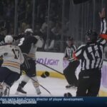 Drew Stafford vs Brayden McNabb Oct 23, 2014