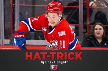 WHL Hat-Tricks - Ty Cheveldayoff