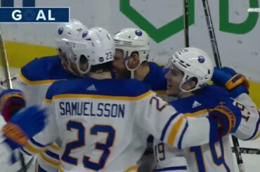 Ilya Lyubushkin's assist on Girgensons's goal vs Senators (1 jan 2023)