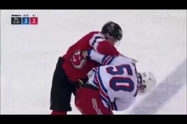 NHL Fight | Lias Andersson vs. Blake Coleman