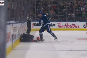 Jake McCabe hit on Matthew Tkachuk - why relying on timing is dangerous