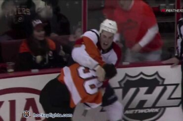 Erik Gudbranson vs Zac Rinaldo Mar 8, 2012