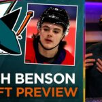 Zach Benson 2023 NHL Draft Profile (San Jose Sharks Preview)