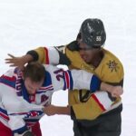 Goodrow and Kolesar Drop The Gloves!