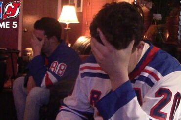 Rangers Fan Reaction - Game 5 - Rangers vs Devils