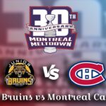 Montreal Meltdown World Cup - Junior Bruins vs Montreal Canadiens