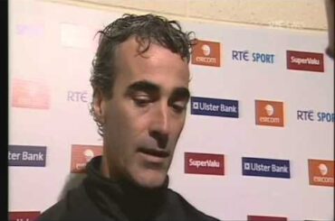 Jim Mc Guinness puts manners on Pat Spillane 2011