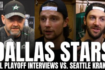 Thomas Harley, Colin Miller & Peter DeBoer on Seattle Forecheck, Wyatt Johnston, Coach Dave Hakstol