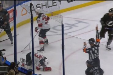 Corey Perry Illegal Check To The Head Penalty Against Nico Hischier