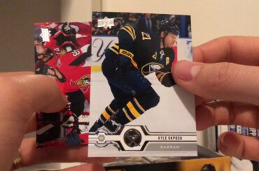 Upper Deck 2019-20 Series 1 Retail Box Break - Pack #5 NHL Hockey Cards -Unboxing Chasing YOUNG GUNS