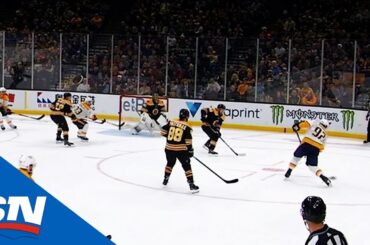 Ryan Johansen Lets Craig Smith’s Pass Bank Off Boards & Scores On Jaroslav Halak