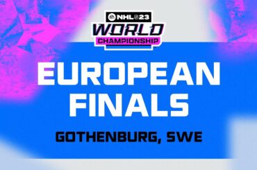 EA SPORTS™ NHL 23 World Championship™ | European Final - Göteborg, Sweden 🔥