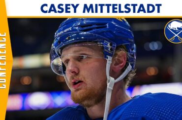 "I'm Just Proud Of The Perseverance" | Buffalo Sabres Forward Casey Mittelstadt After Sabres Win