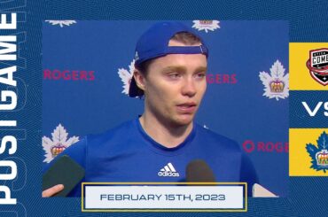Toronto Marlies Post-Game | Toronto Marlies vs Utica Comets | February 15, 2023