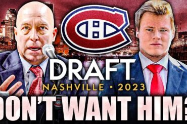 UNFORTUNATE UPDATE… HABS DON'T WANT TO DRAFT MATVEI MICHKOV? EVEN AT 5TH OVERALL? Montreal Canadiens