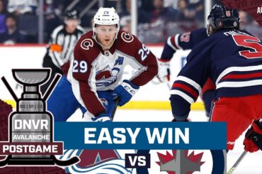 Colorado Avalanche dismantle Winnipeg Jets as they climb Central Division ladder
